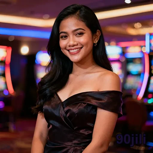 90jili smiling woman casino 2